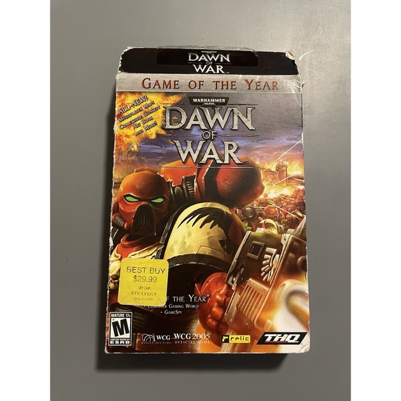 Other - THQ Computer Game Warhammer 40,000 - Dawn of War (Game of the Year Edition)